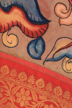 Image of Kalamkari Painted Dupatta