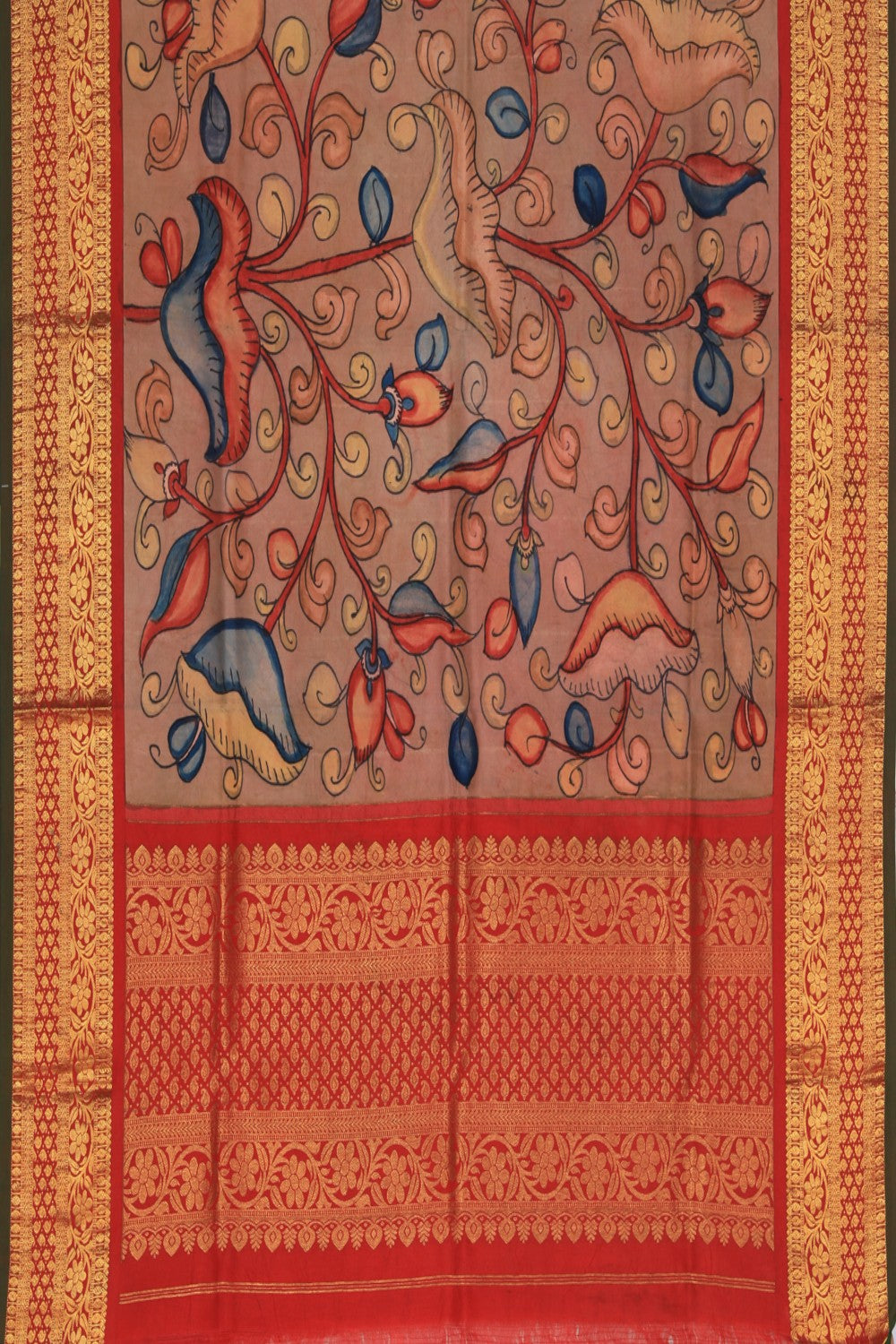 Kalamkari Painted Dupatta