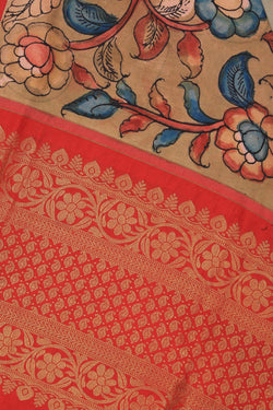 Image of Kalamkari Painted Dupatta