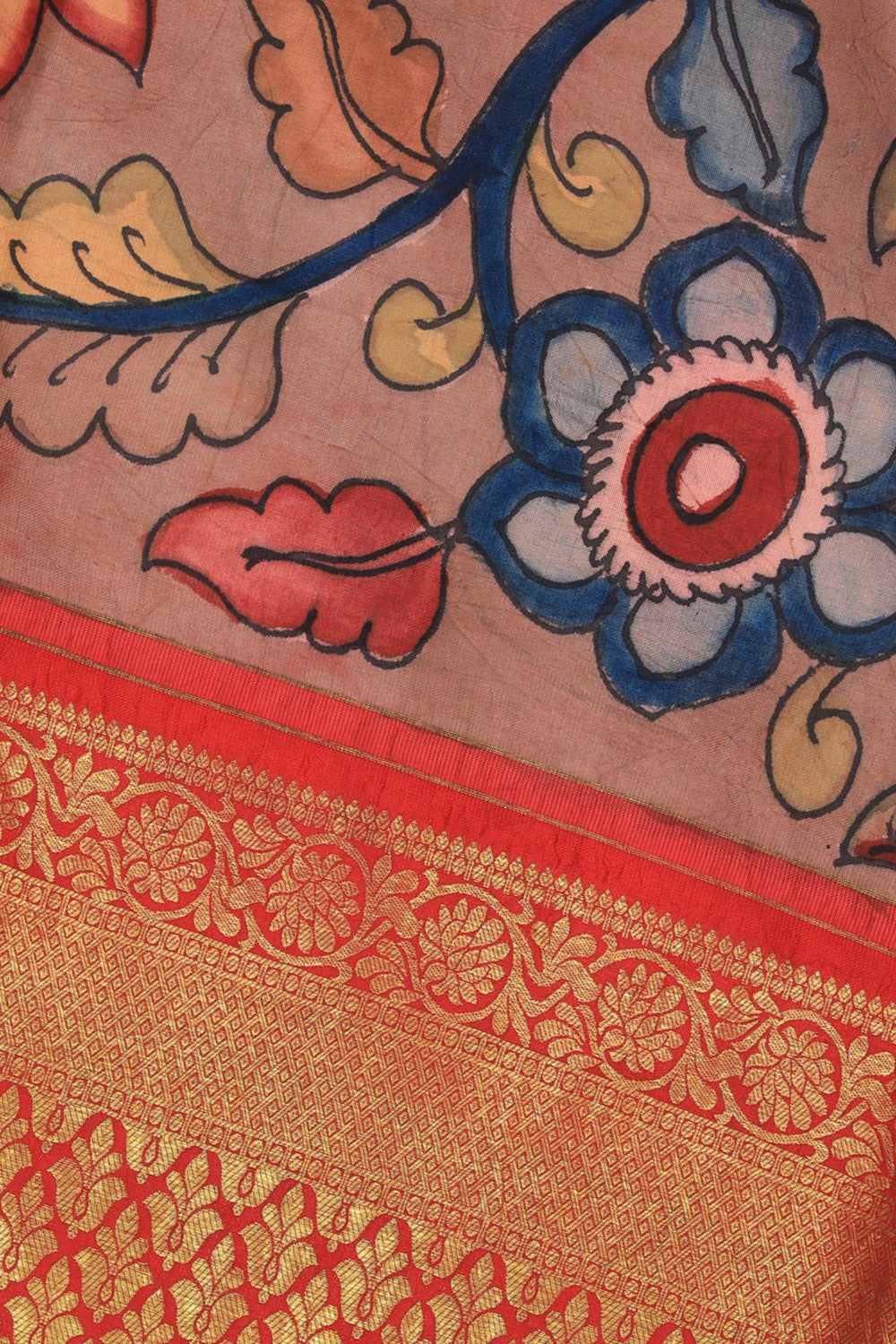 Kalamkari Painted Dupatta