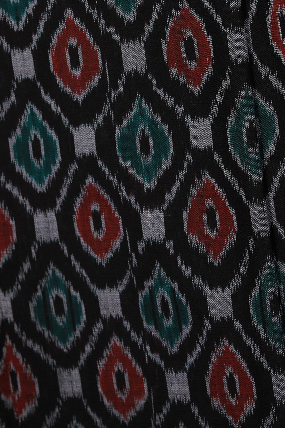 Image of Sambalpuri Cotton Black Saree