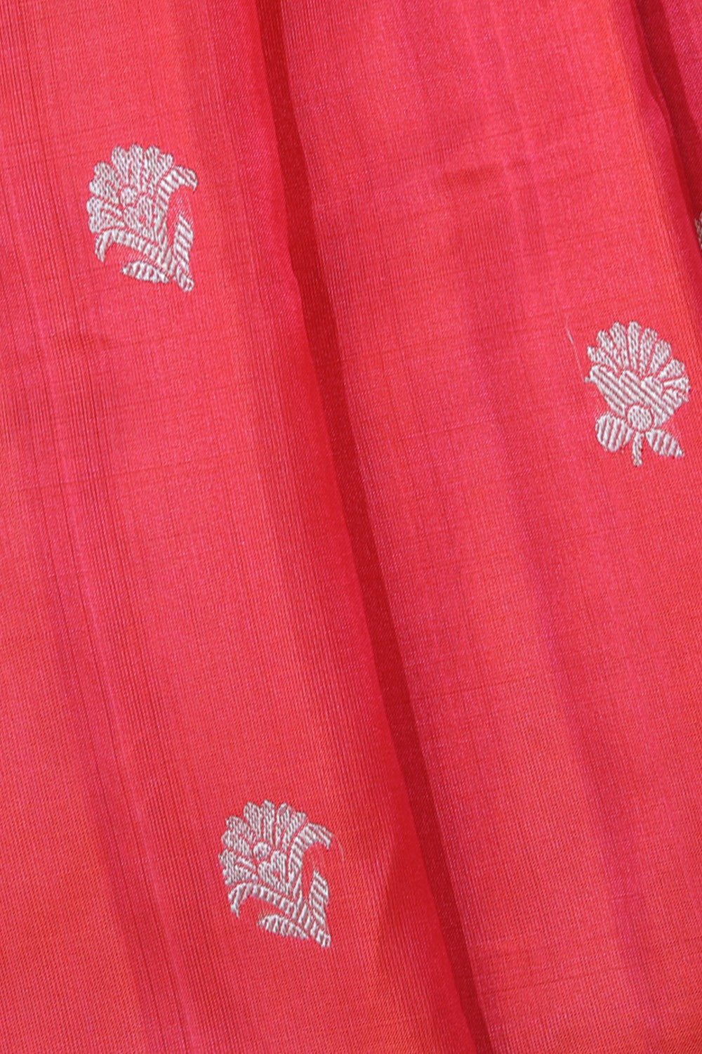 Collection of Venkatagiri Silk Fuchsia-Pink Saree in a gallery layout