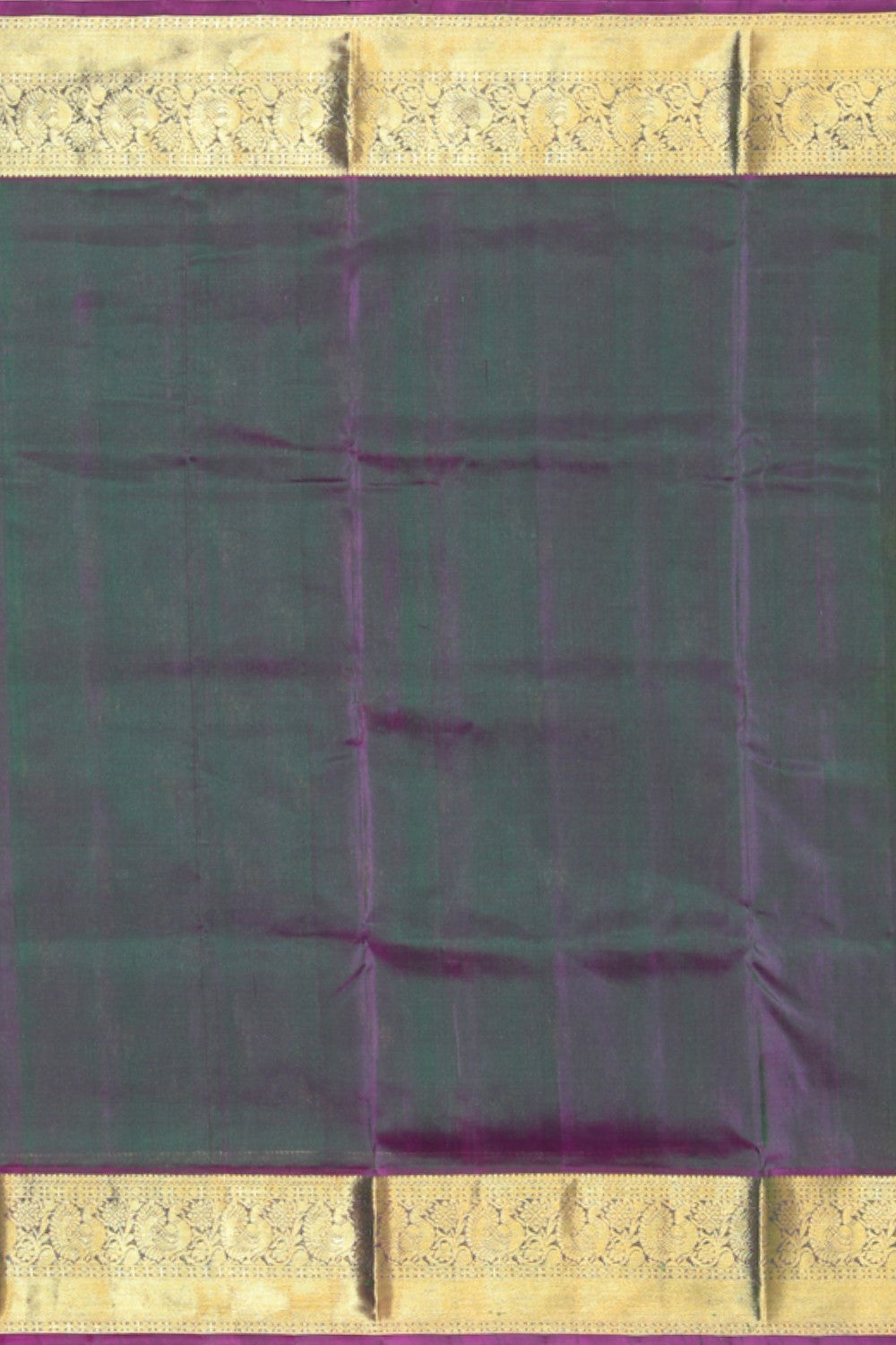 Image of Venkatagiri Silk Green Saree