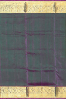 Collection of Venkatagiri Silk Green Saree in a gallery layout