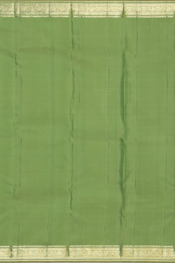 Image of Kanchiputta Silk Sage Green Saree