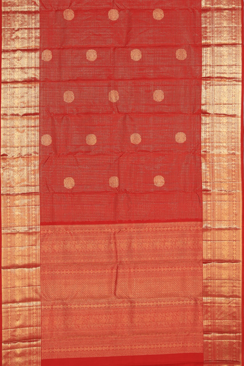 Kanchiputta Silk Red Saree