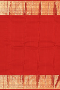 Image of Kanchiputta Silk Red Saree