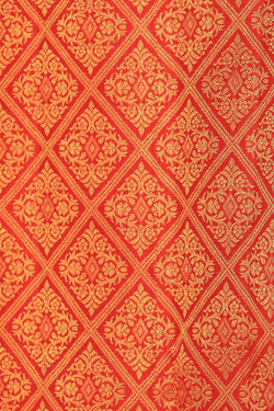 Image of Kanchipattu Brocade Red Saree