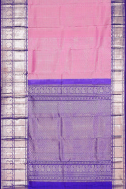 Collection of Kanchipattu Brocade Pink Saree in a gallery layout