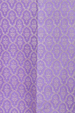 Collection of Kanchipattu Brocade Purple Saree in a gallery layout