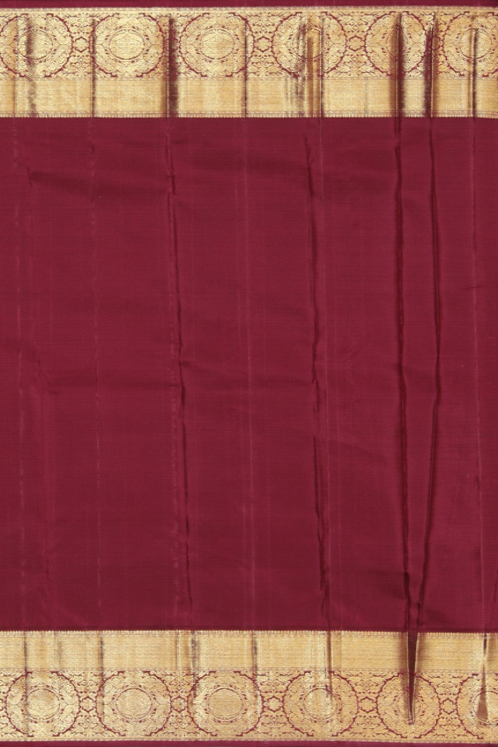 Collection of Kanchipattu Brocade Maroon Saree in a gallery layout