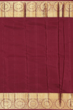 Collection of Kanchipattu Brocade Maroon Saree in a gallery layout