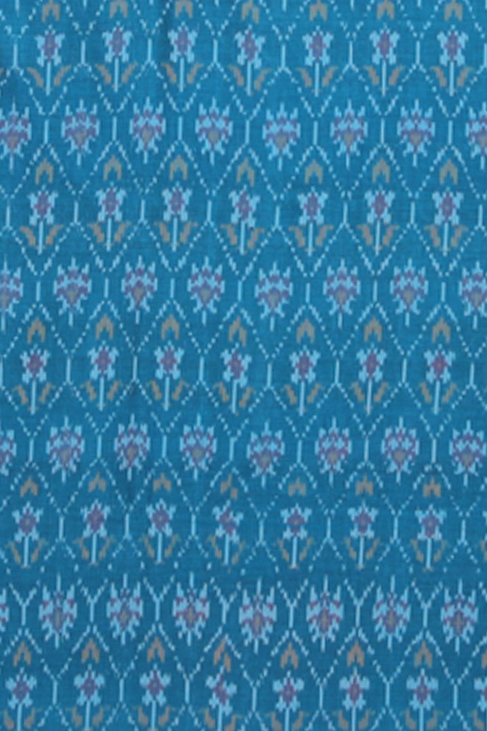 Collection of Pochampally Silk Unstitched Suit Set Fabric (3 Pcs Set) in a gallery layout