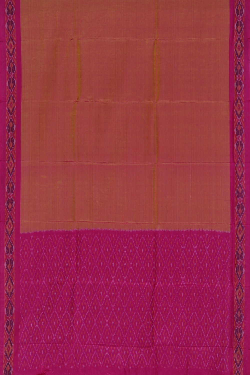 Collection of Pochampally Silk Unstitched Suit Set Fabric (3 Pcs Set) in a gallery layout