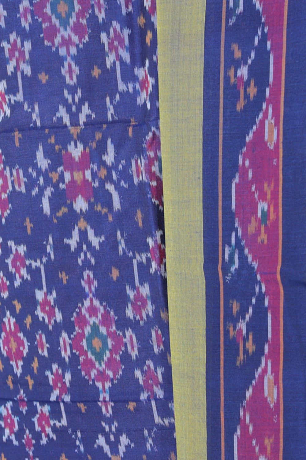 Collection of Pochampally Silk Unstitched Suit Set Fabric (3 Pcs Set) in a gallery layout