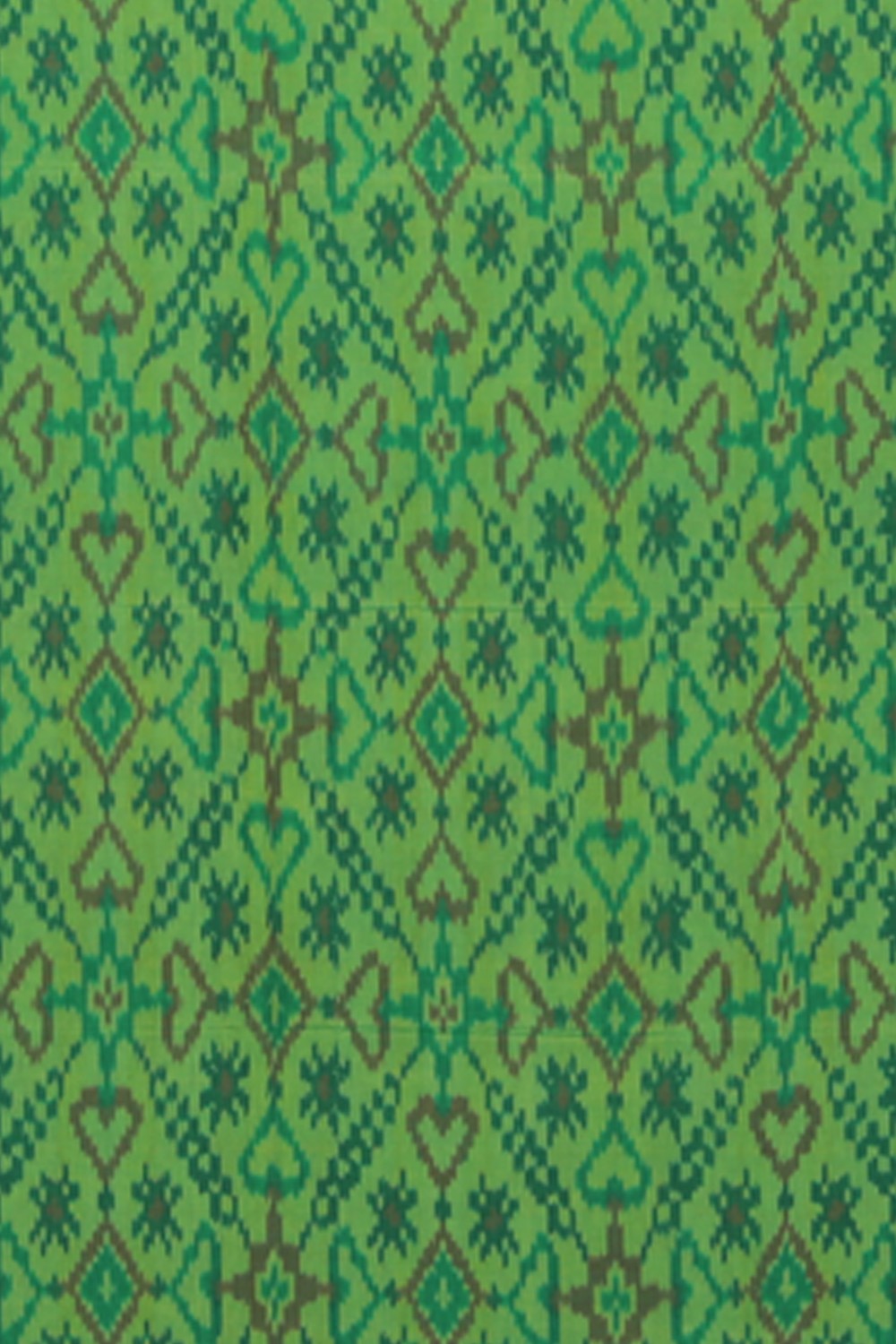 Image of Pochampally Silk Unstitched Suit Set Fabric (3 Pcs Set)