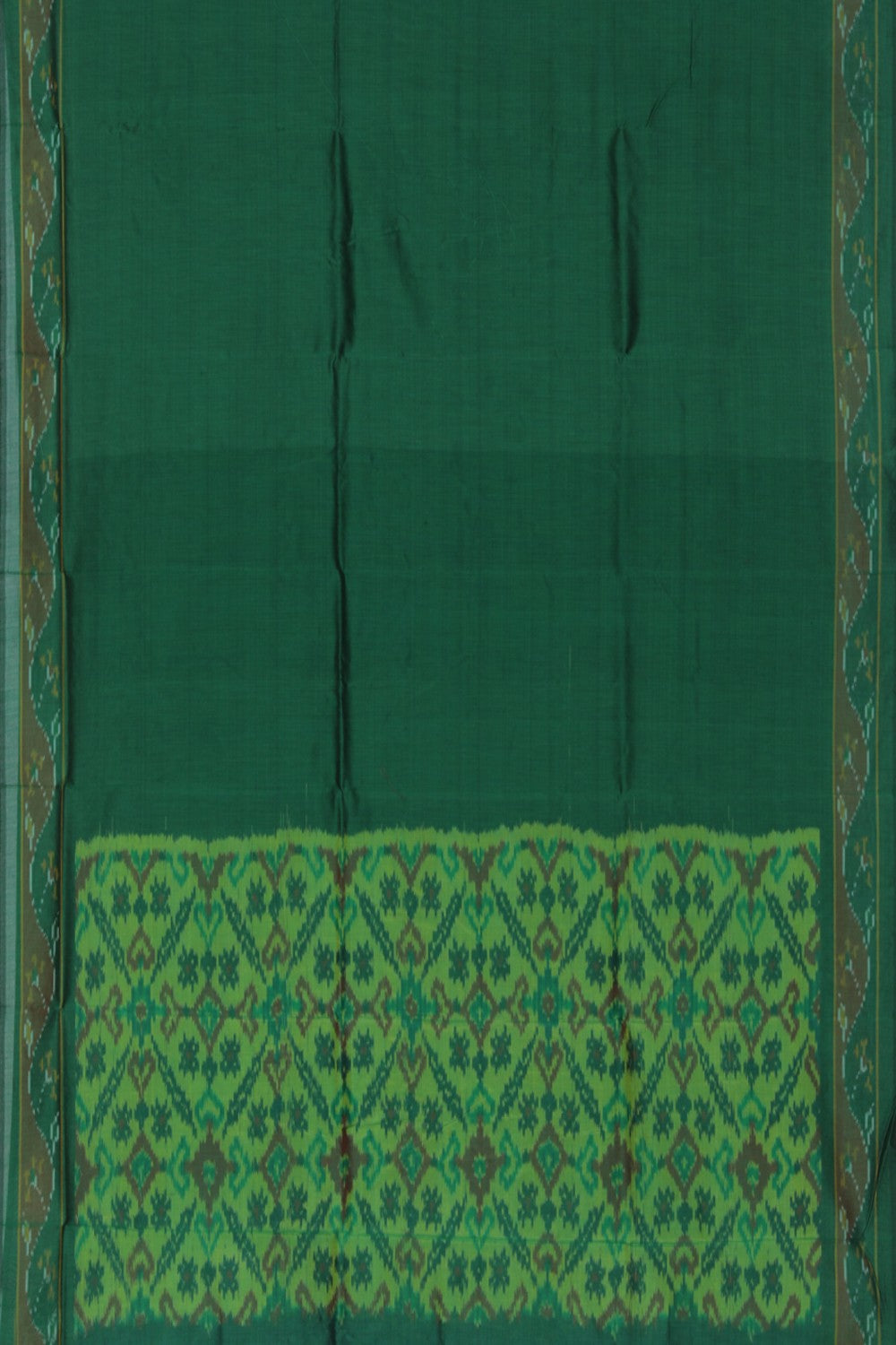 Image of Pochampally Silk Unstitched Suit Set Fabric (3 Pcs Set)