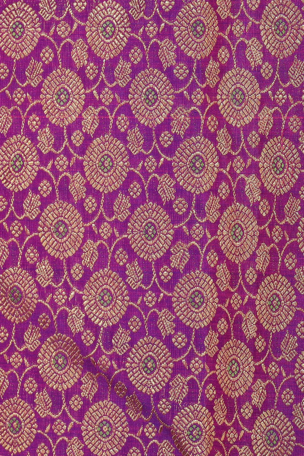 Collection of Arani Silk Purple Saree in a gallery layout