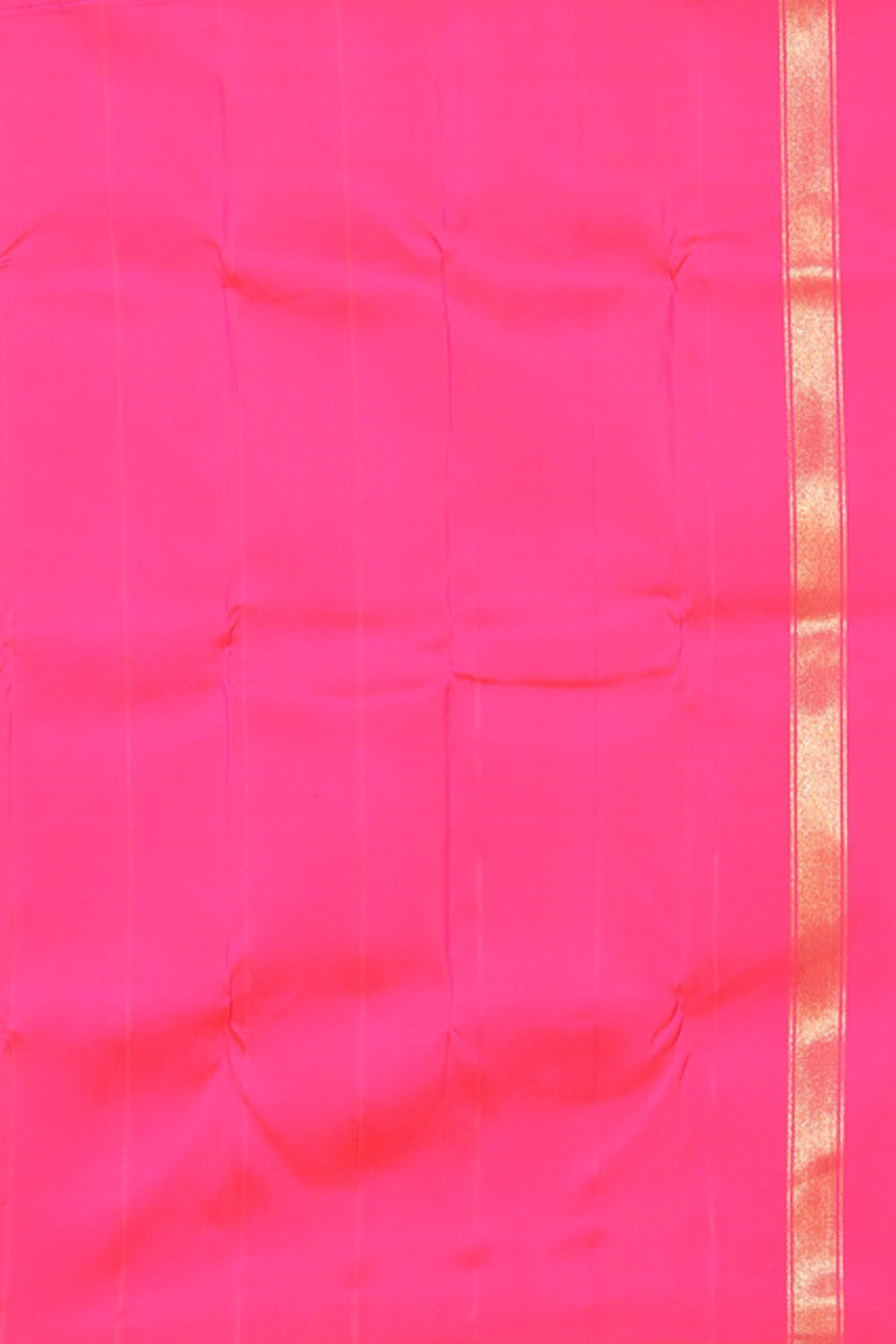 Collection of Arani Silk Fuchsia Pink Saree in a gallery layout