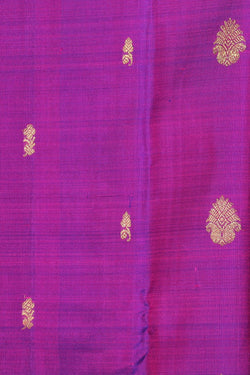 Collection of Arani Silk Violet Saree in a gallery layout