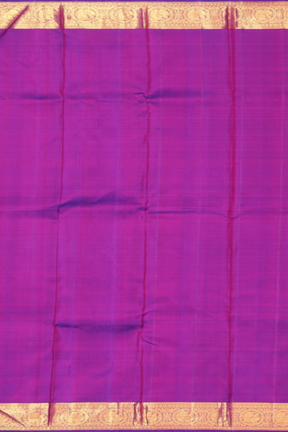 Collection of Arani Silk Violet Saree in a gallery layout