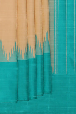 Collection of Arani Silk Off-White Saree in a gallery layout