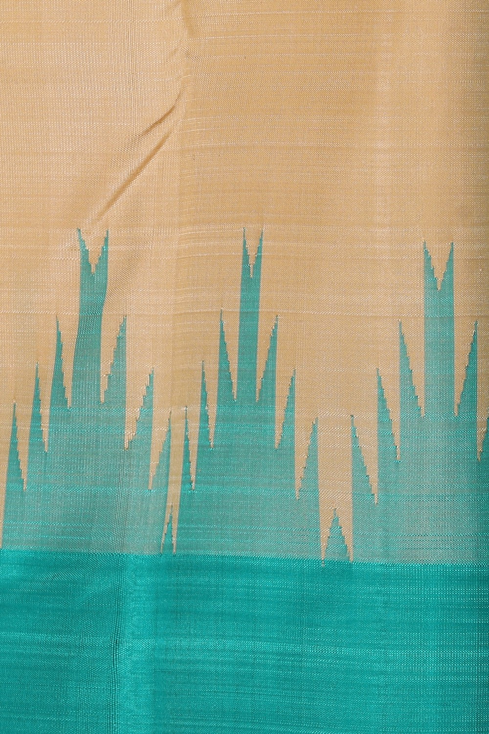 Collection of Arani Silk Off-White Saree in a gallery layout