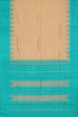 Collection of Arani Silk Off-White Saree in a gallery layout