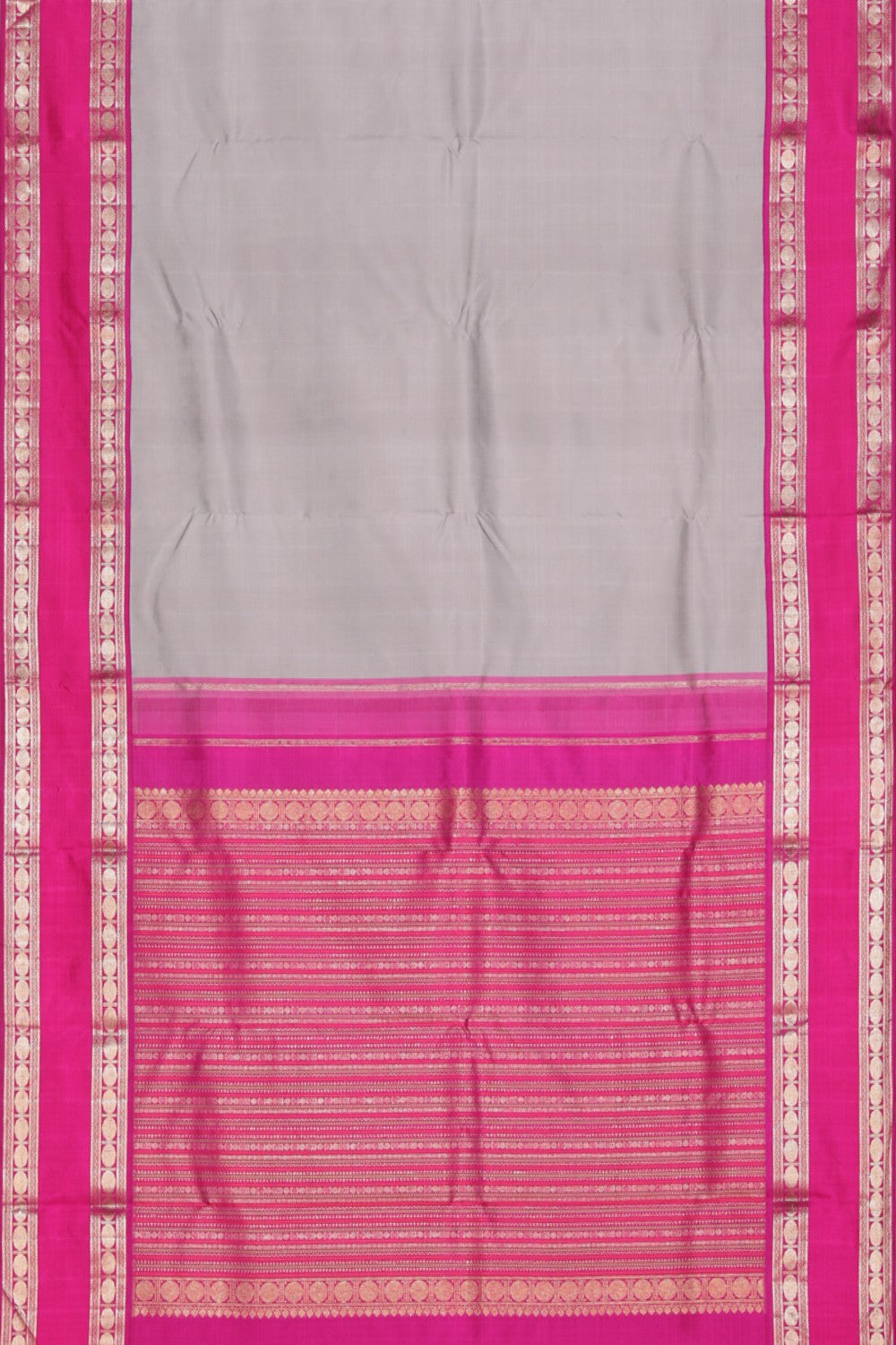 Arani Silk Grey Saree