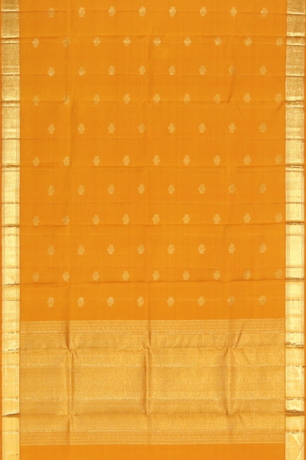 Collection of Arani Silk Yellow Dupatta in a gallery layout