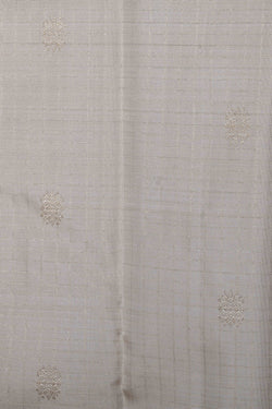 Collection of Arani Silk Off-White Saree in a gallery layout