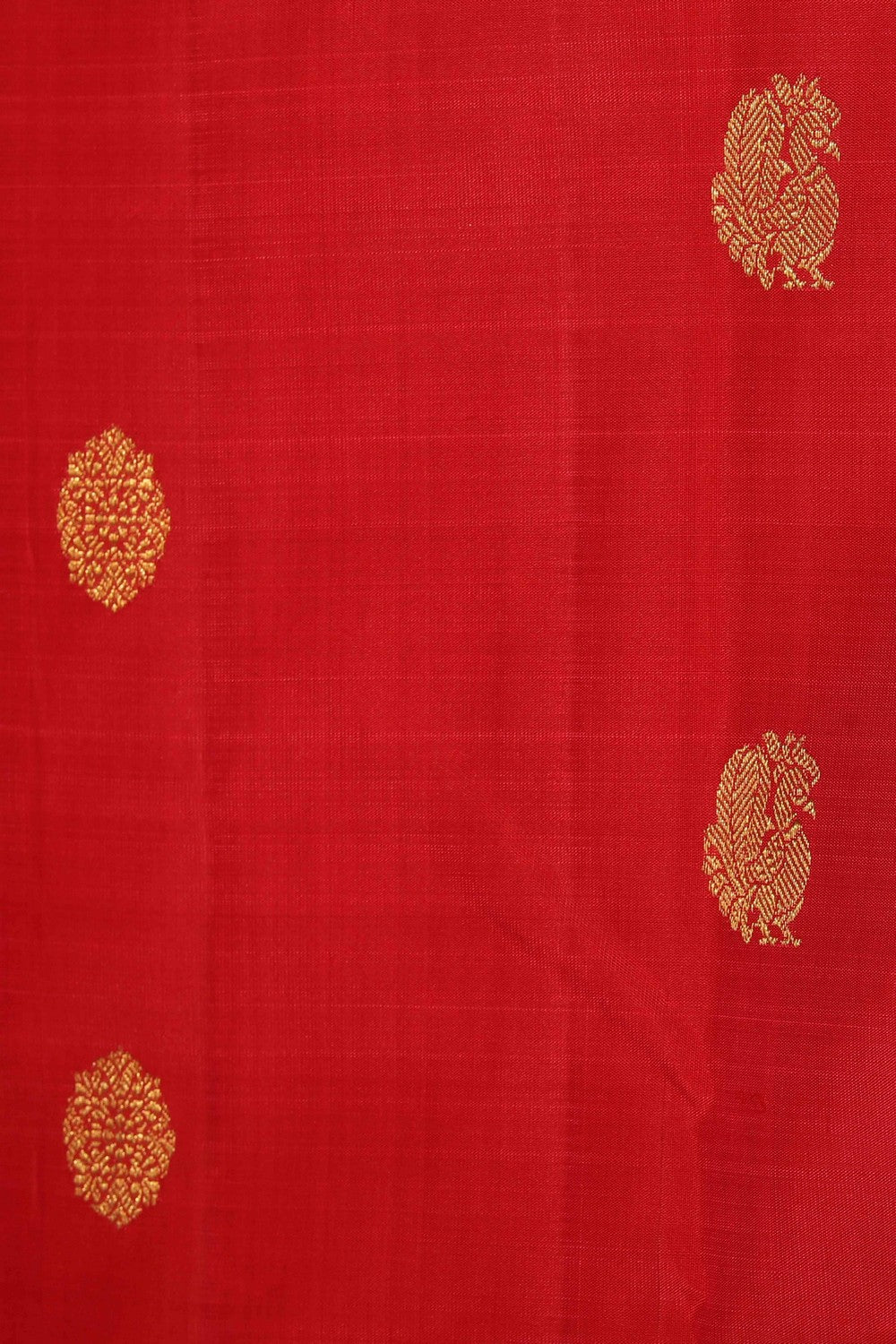 Collection of Arani Silk Red Saree in a gallery layout