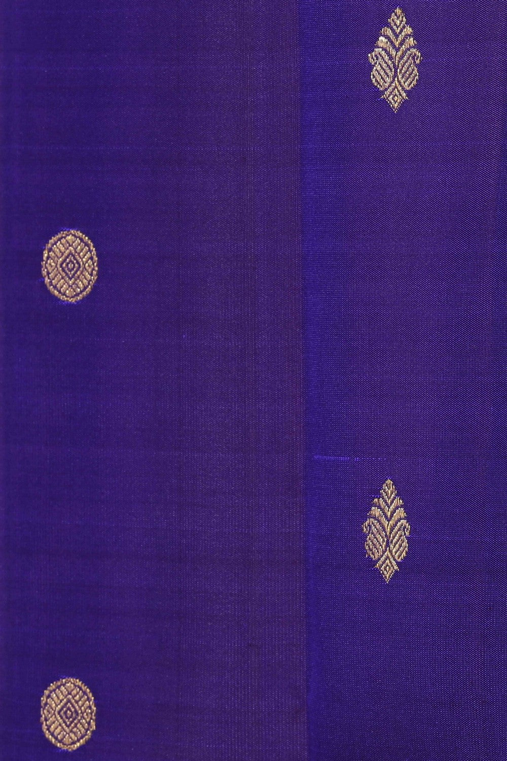 Collection of Arani Silk Purple Saree in a gallery layout