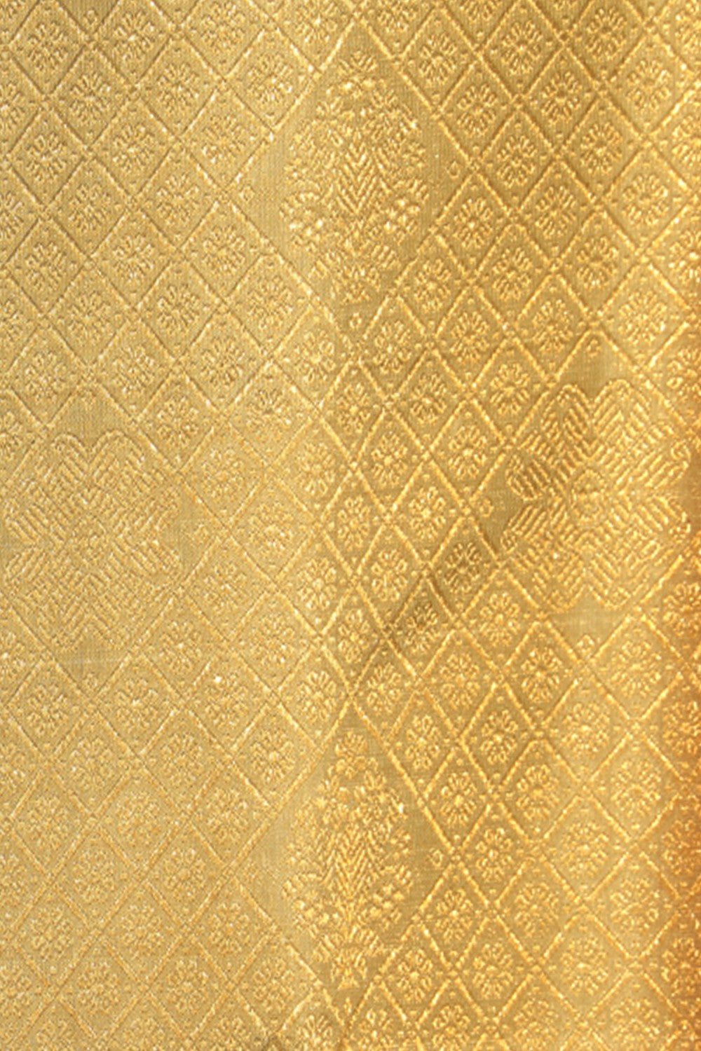 Collection of Kanjivaram Silk Gold Saree in a gallery layout