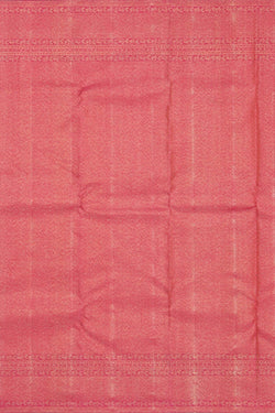 Collection of Kanjivaram Silk Coral Orange Saree in a gallery layout