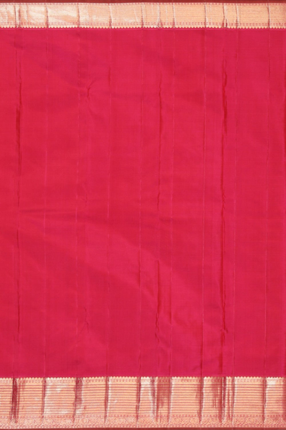 Image of Kanjivaram Silk Yellow Saree