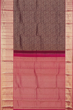 Collection of Kanchipattu Brocade Violet Saree in a gallery layout