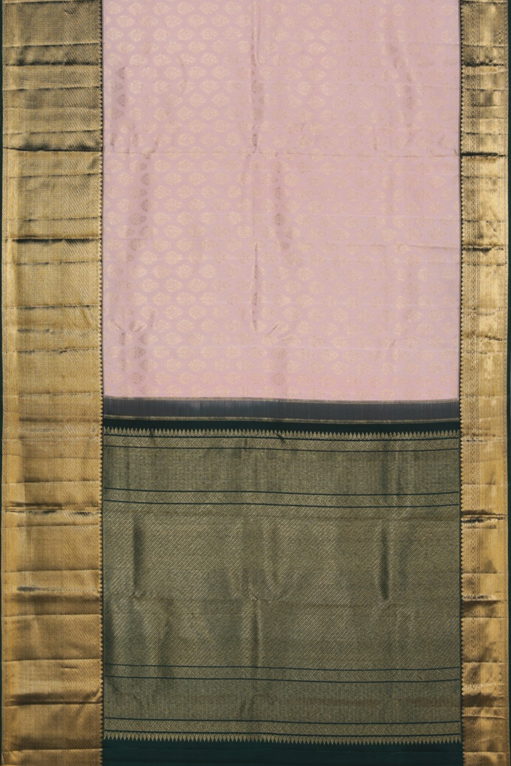 Kanchipattu Brocade Pink Saree