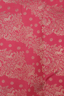 Collection of Kanchipattu Brocade Pink Saree in a gallery layout