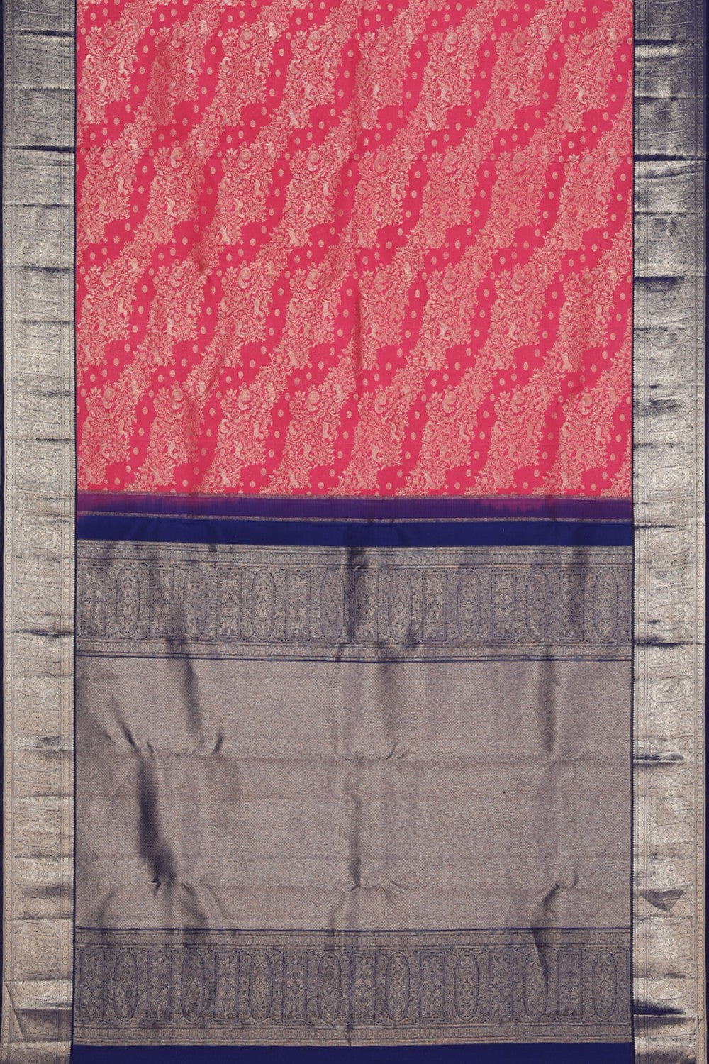 Collection of Kanchipattu Brocade Pink Saree in a gallery layout