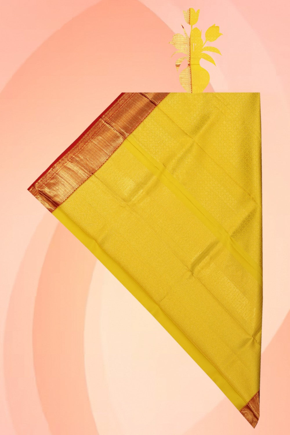 Kanchiputta Yellow Dupatta