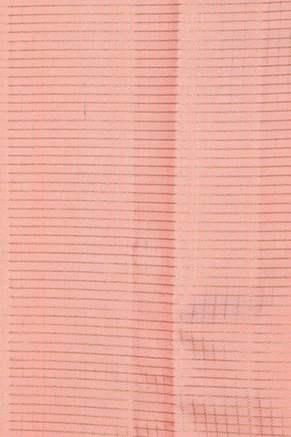 Image of Kanchipattu Peach Saree