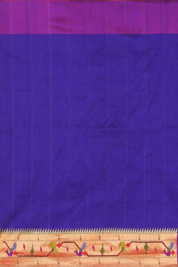 Collection of Paithani A Beautiful Purple Saree in a gallery layout