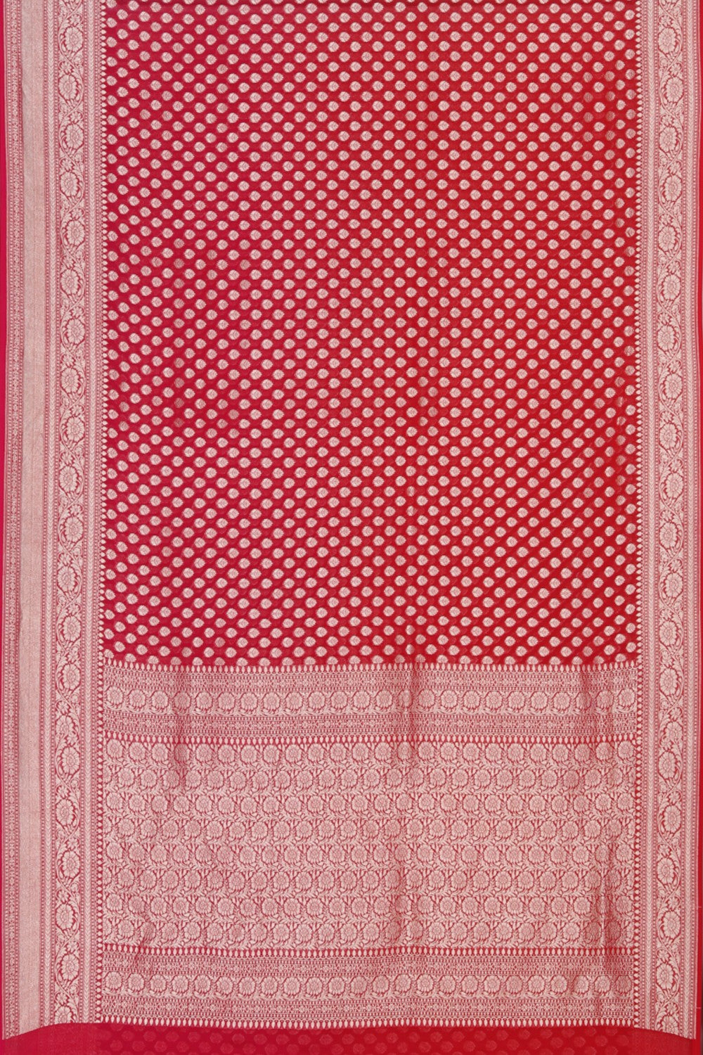 Banarasi Georgette Pink Saree