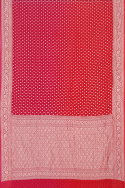 Image of Banarasi Georgette Pink Saree