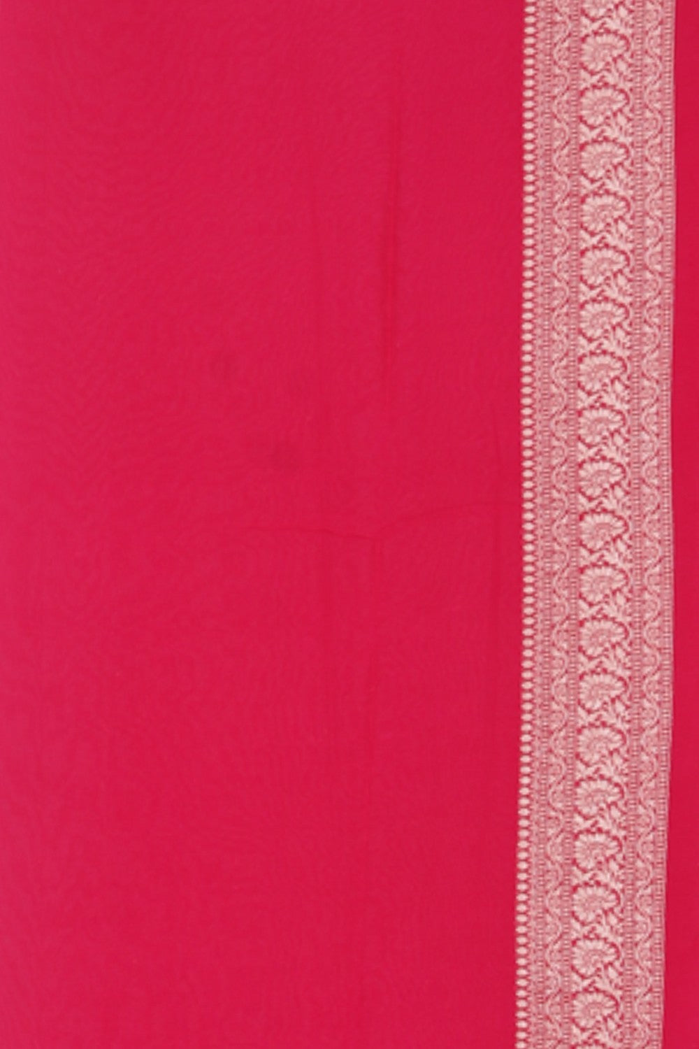 Banarasi Georgette Pink Saree