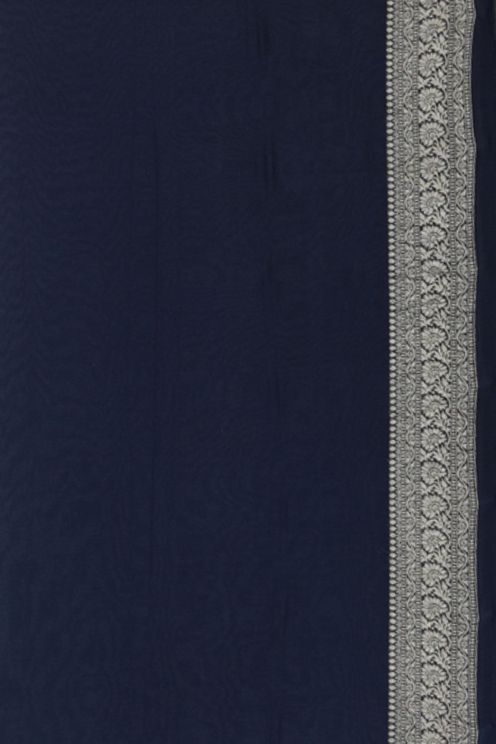 Image of Banarasi Georgette Grey Saree