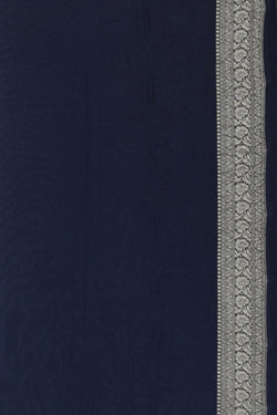 Collection of Banarasi Georgette Grey Saree in a gallery layout