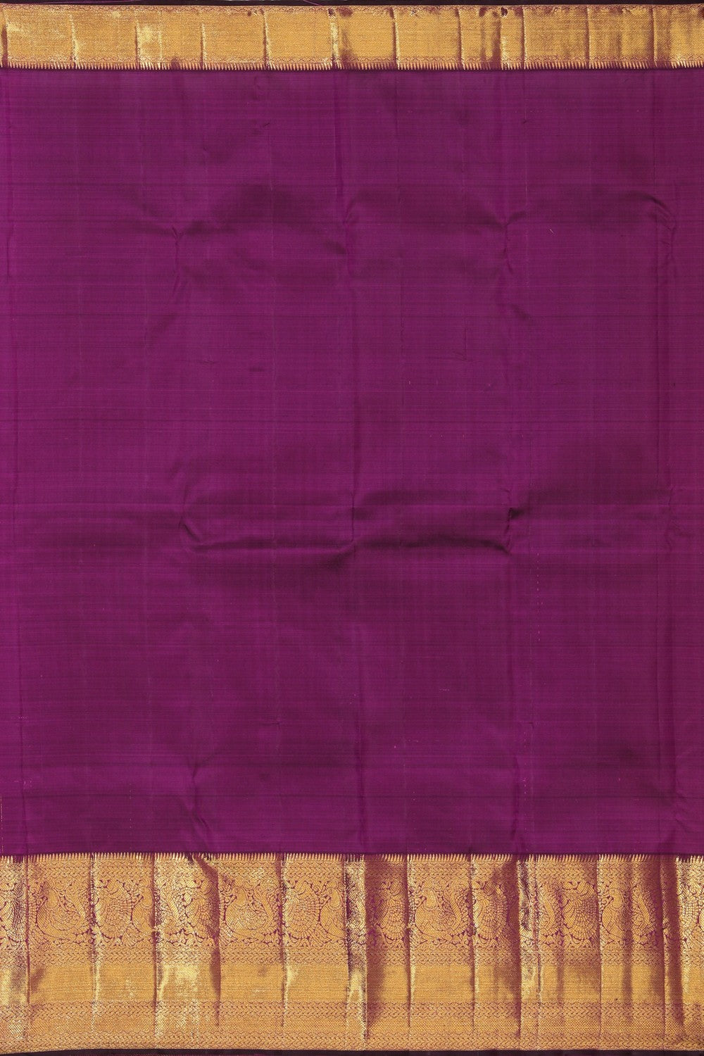 Image of Arani Silk Off-White Saree