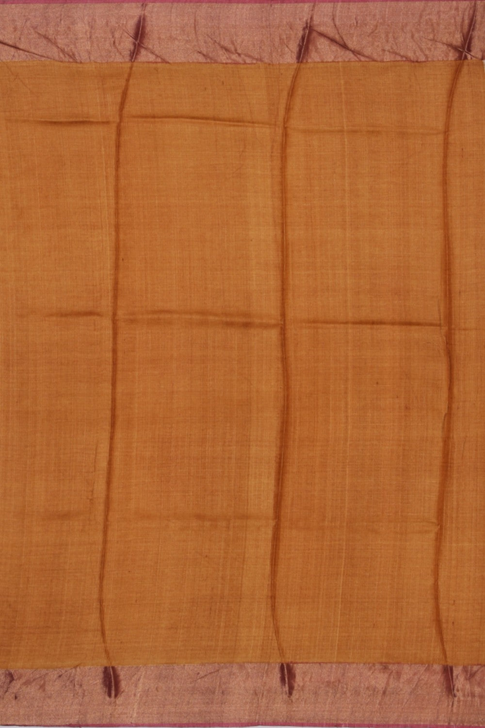 Image of Tussar-Silk Flower Print Saree